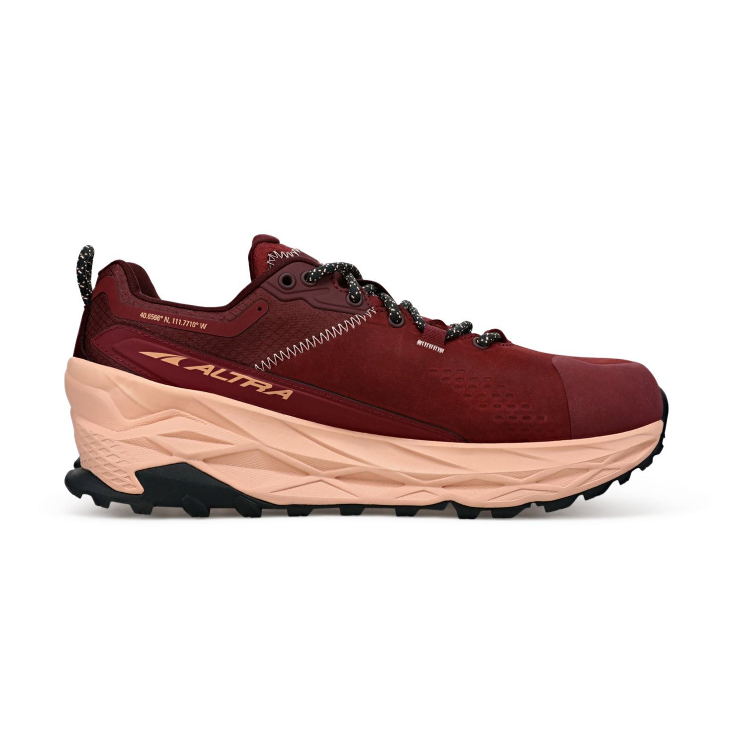 Altra Olympus 5 Hike Low Gtx Ženske Cipele Za Planinarenje Bordo | Hrvatska-37526909