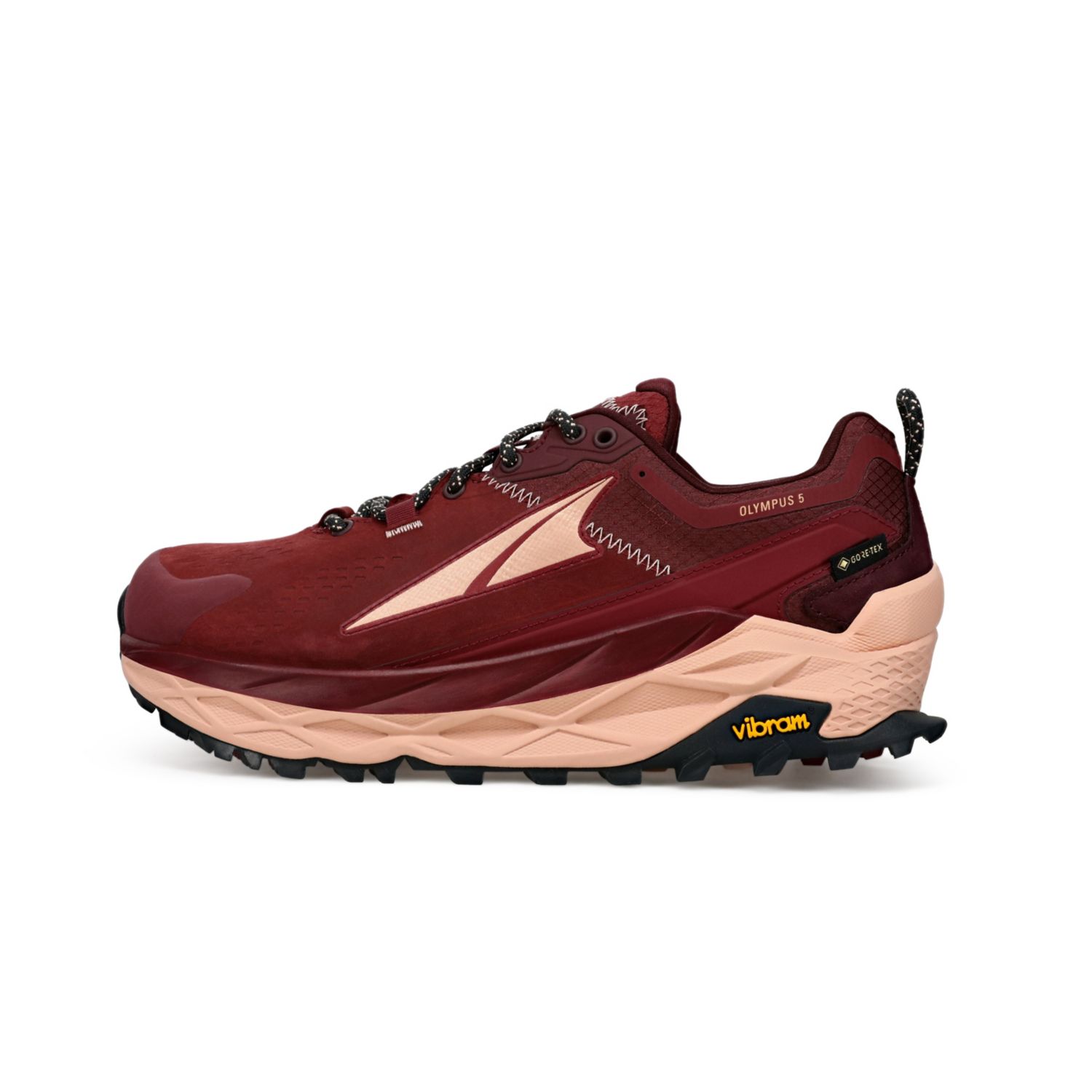 Altra Olympus 5 Hike Low Gtx Ženske Cipele Za Planinarenje Bordo | Hrvatska-37526909