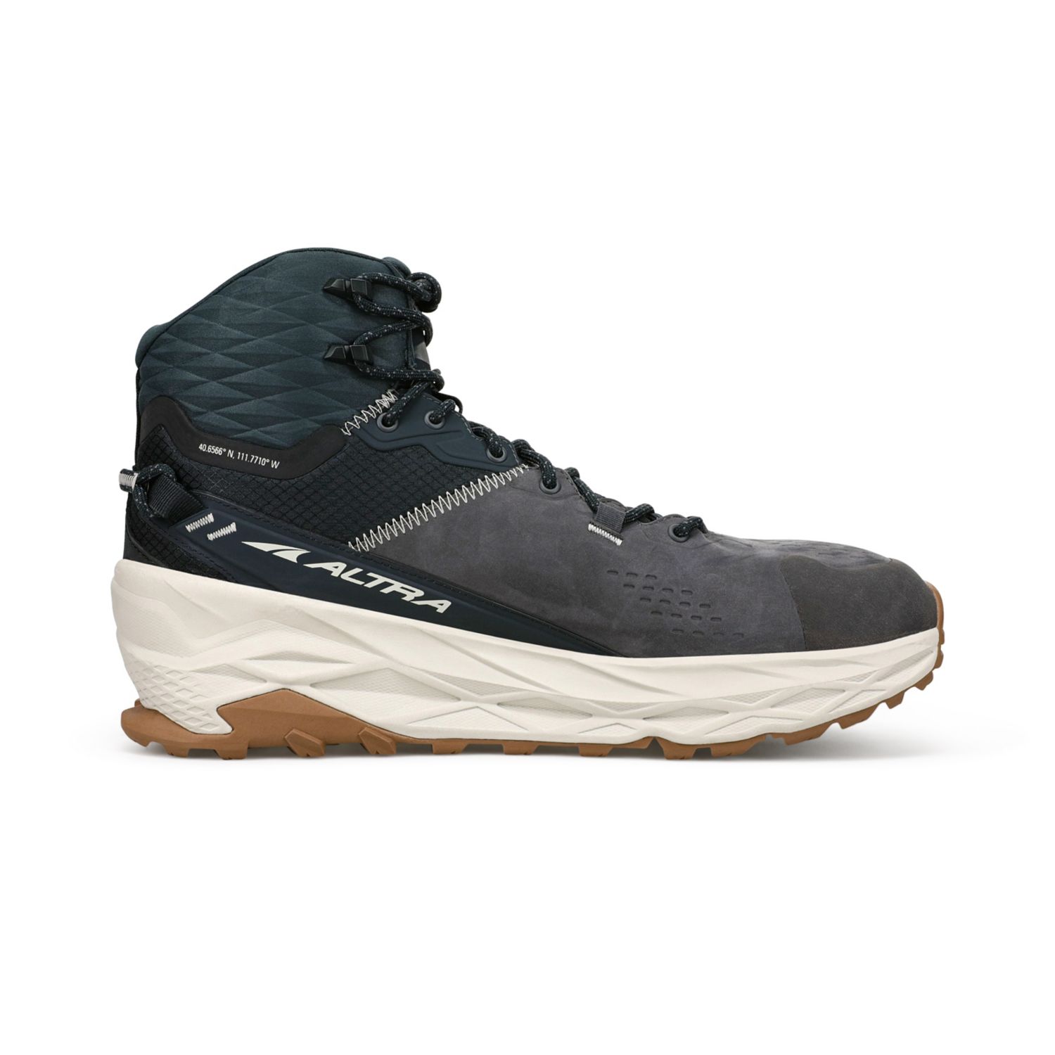 Altra Olympus 5 Hike Mid Gtx Muške Planinarske Cipele Crne Sive | Hrvatska-03486959