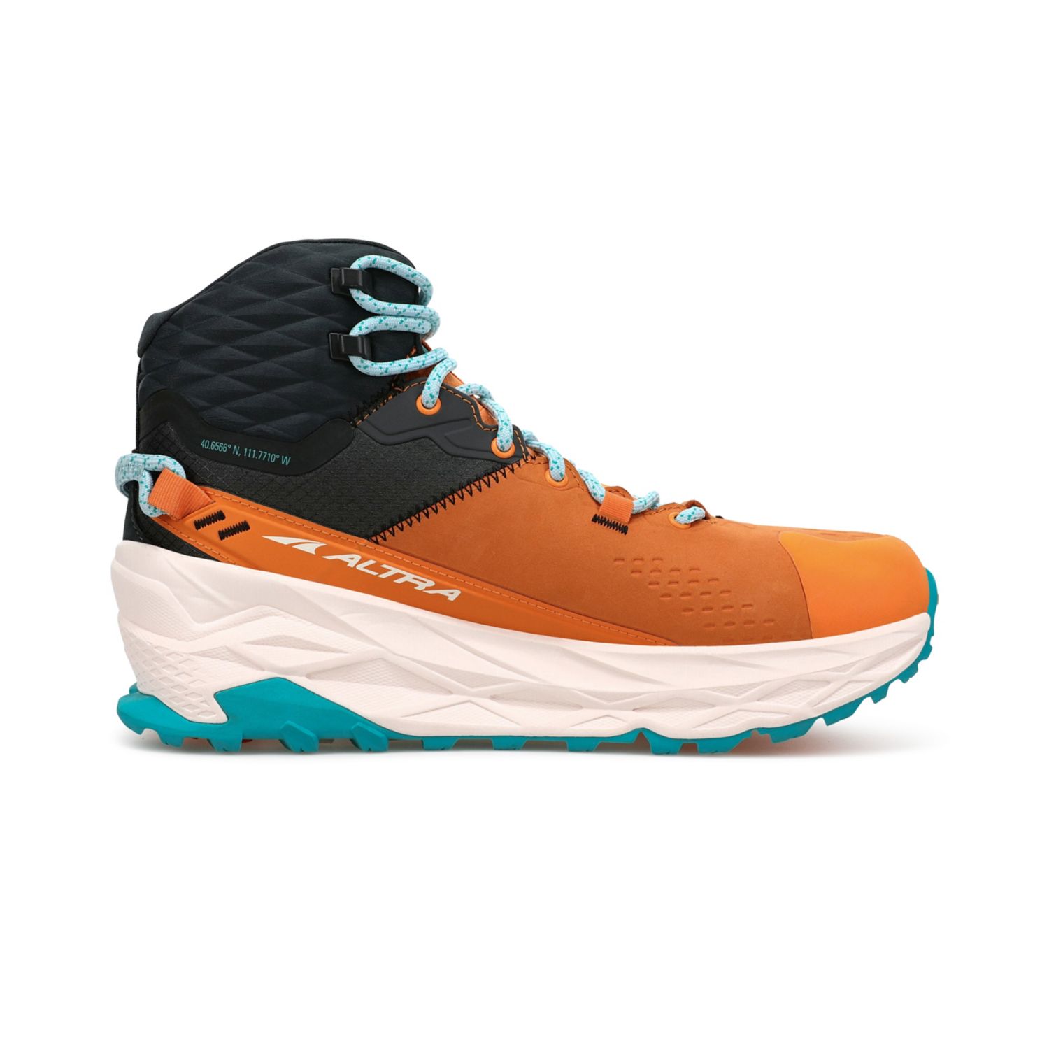 Altra Olympus 5 Hike Mid Gtx Ženske Planinarske Cipele Narančaste Sive | Hrvatska-59271369